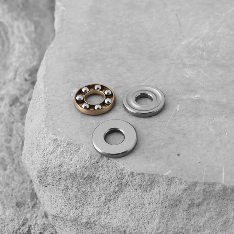 Briny River 10pcs F3-8M 11000rpm Thrust Ball Bearings 3x8x3.5mm Chrome Steel Suitable for Oven Turntable Jack Pump - Image 5